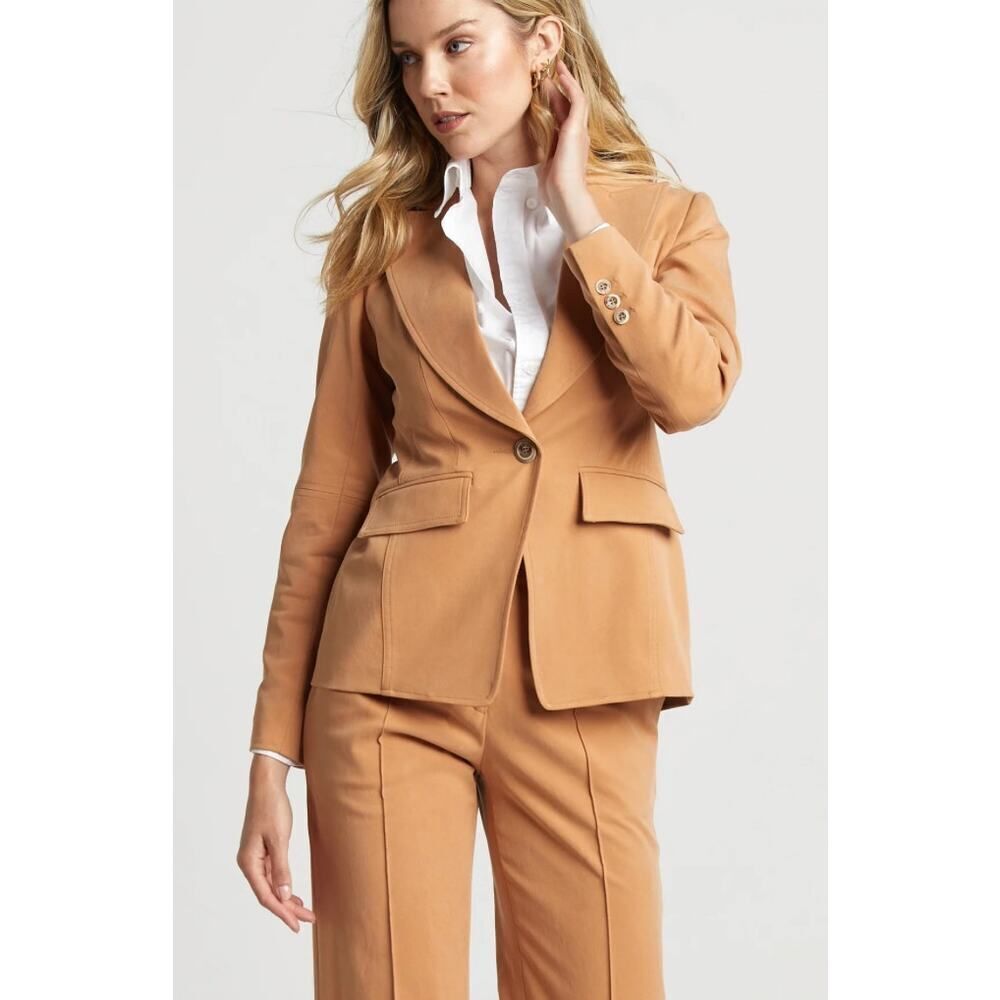 NWT Adroit Atelier Hunter Single Breasted Stretch Blazer Sz. L